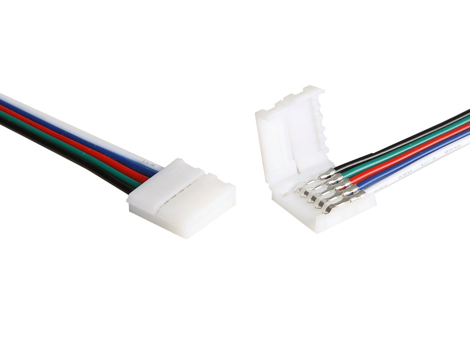 LED Zubehör, LED Stripe 15cm-Anschlusskabel, 5-polig, 12mm
