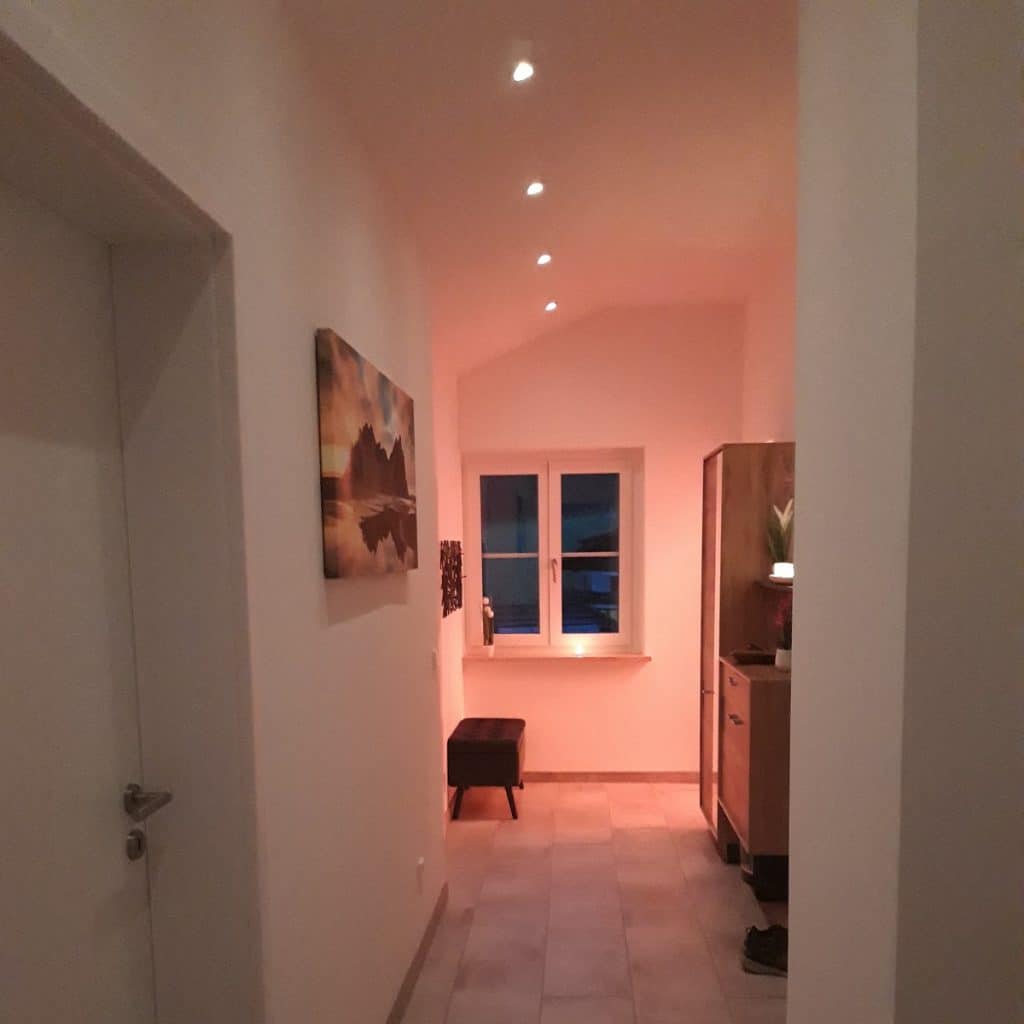LED-Spots: Flurausleuchtung