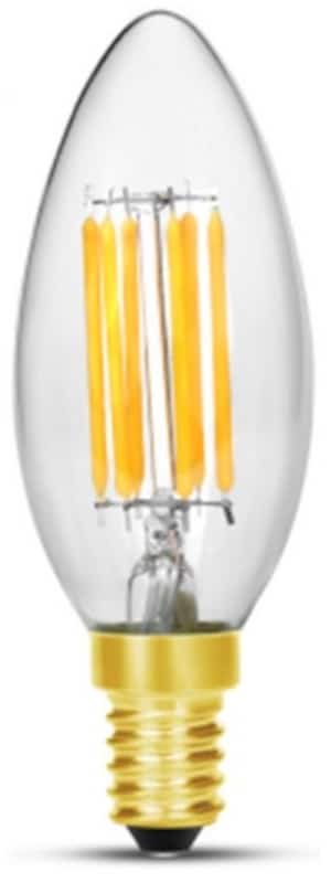 24V LED Filament Leuchtmittel - Kerze-5w-2700k-E14